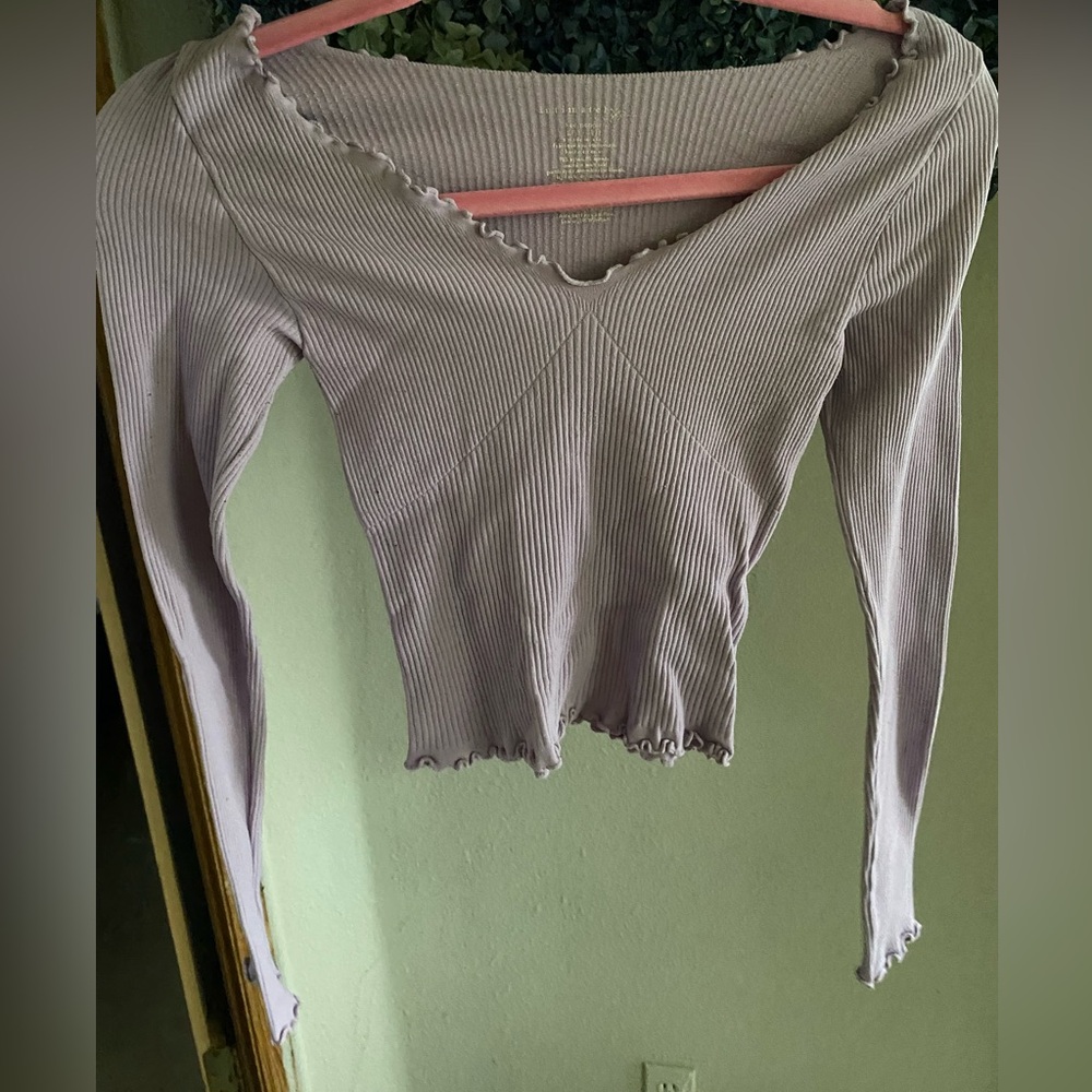 Size Xs free people lilac top